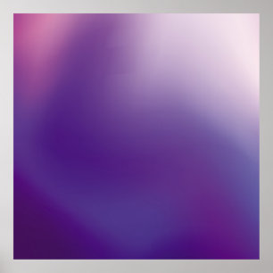 Abstract blurred gradient mesh background in brigh poster