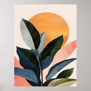 Abstract Boho Modern Clip Art Printable Bundle -  Poster