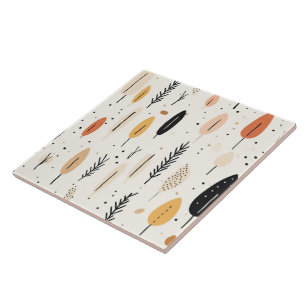 Abstract Boho Retro Trendy Collection Tile