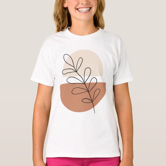 Abstract, Boho, Shapes T-Shirt (Front)