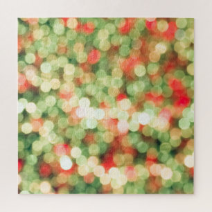 Abstract Bokeh: Colourful Background Magic Jigsaw Puzzle