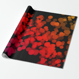 Abstract Bokeh  Wrapping Paper