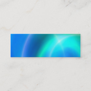 Abstract bookmark business card