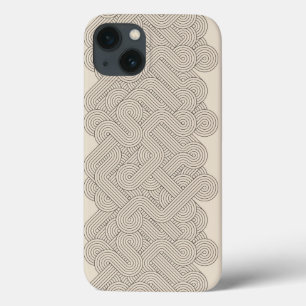 Abstract border iPhone 13 case
