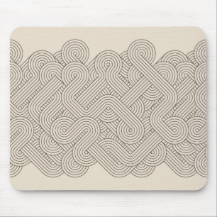 Abstract border mouse pad