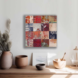 Abstract Botanical Canvas Print