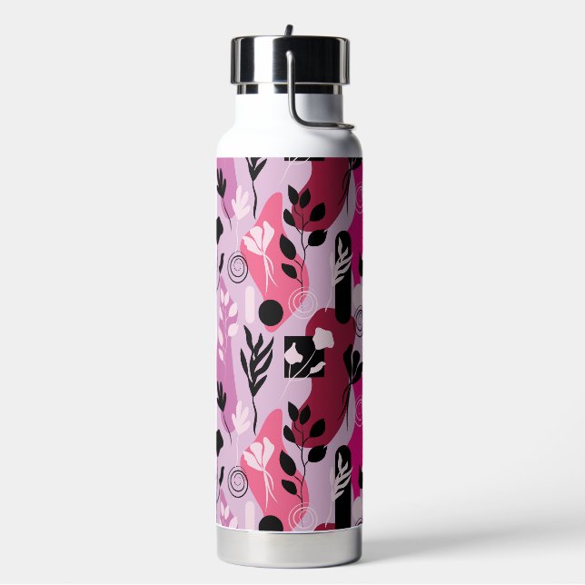 Abstract Botanics Water Bottle (Left)