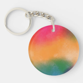 abstract bright colourful smoky background keychain