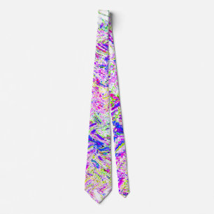 Abstract Bright Multicolor Swirl Pattern Gift 2023 Tie