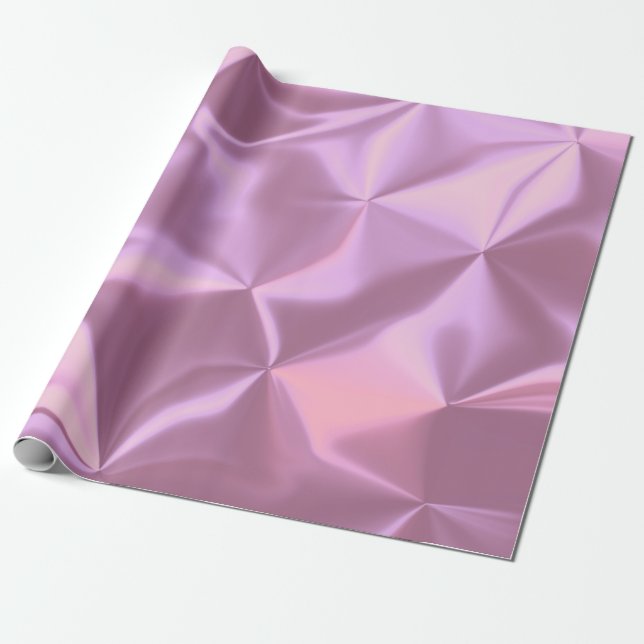 Abstract Bronze Fragment Mix Pattern Wrapping Paper (Unrolled)