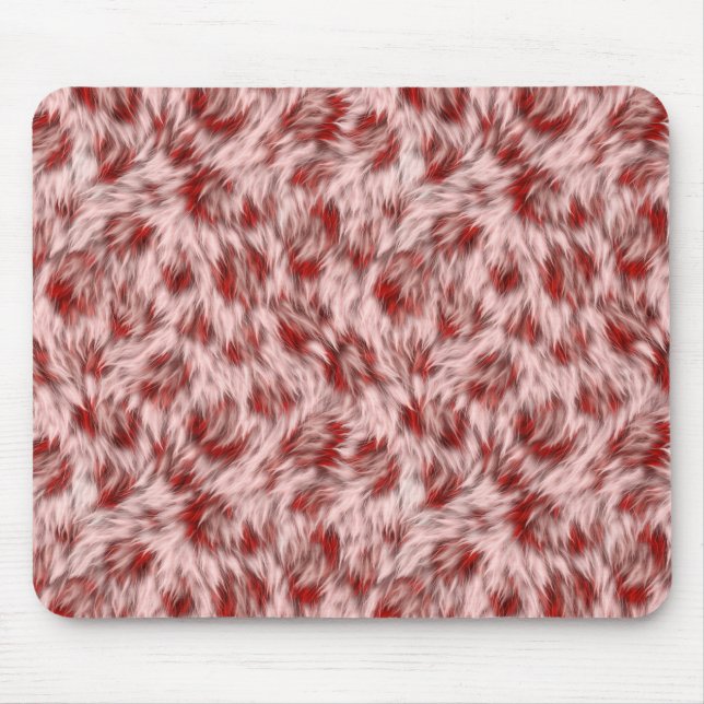 Abstract Brown Fabric Fur Texture Background-24602 Mouse Pad (Front)