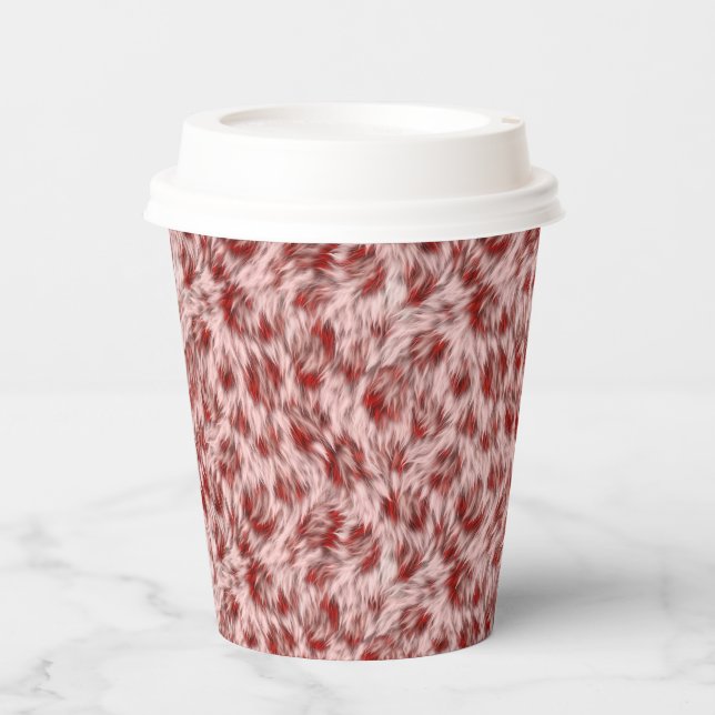 Abstract Brown Fabric Texture Backgrounds-24602 Paper Cups (Front)