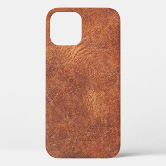 abstract brown leather texture backgroundleather,t iPhone 12 case