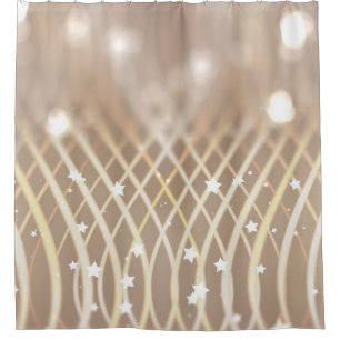 Abstract Brown, Waves Stars Background.