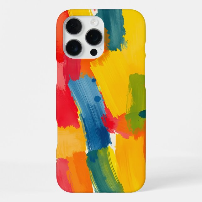 Abstract brush  iPhone case (Back)