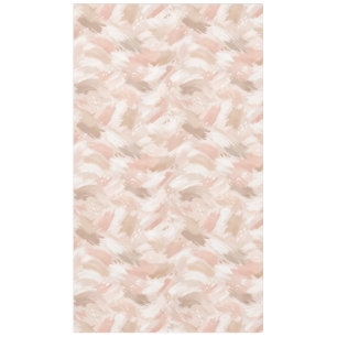 Abstract Brush Stroke Pattern Tablecloth