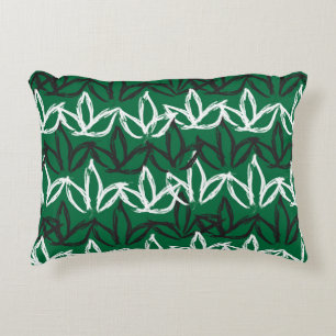 Abstract Brush Strokes Seamless Pattern, patterns Accent Pillow