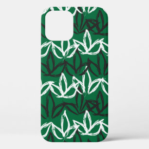 Abstract Brush Strokes Seamless Pattern, patterns iPhone 12 Case