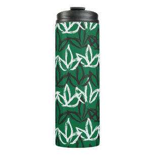 Abstract Brush Strokes Seamless Pattern, patterns Thermal Tumbler