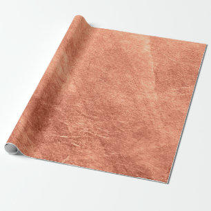 Abstract brushed copper surface metallic texture.  wrapping paper