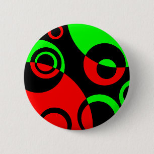 Abstract Bubbles 07 2 Inch Round Button