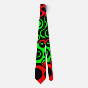 Abstract Bubbles 10 Tie