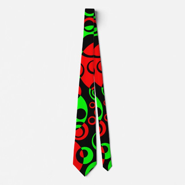 Abstract Bubbles 11 Tie (Front)