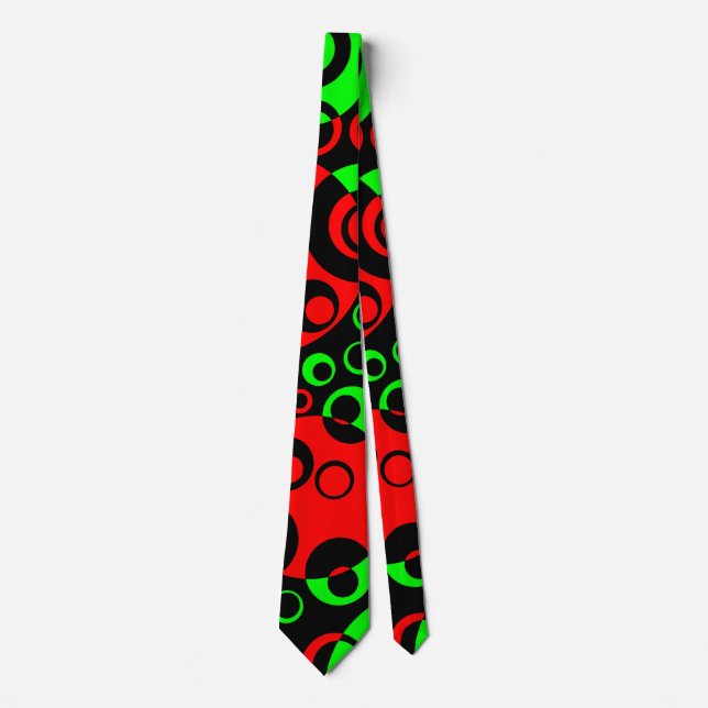 Abstract Bubbles 13 Tie (Front)