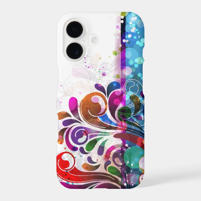 Abstract Bubbles and Swirls (Back)