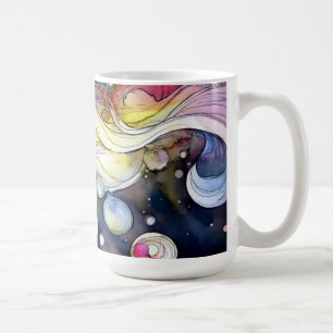 Abstract Bubbles Coffee Mug