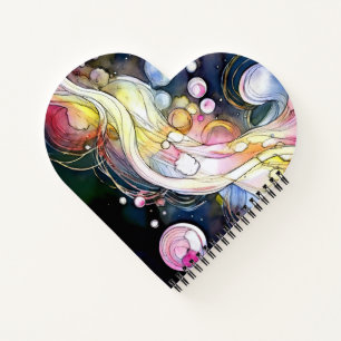 Abstract Bubbles Notebook