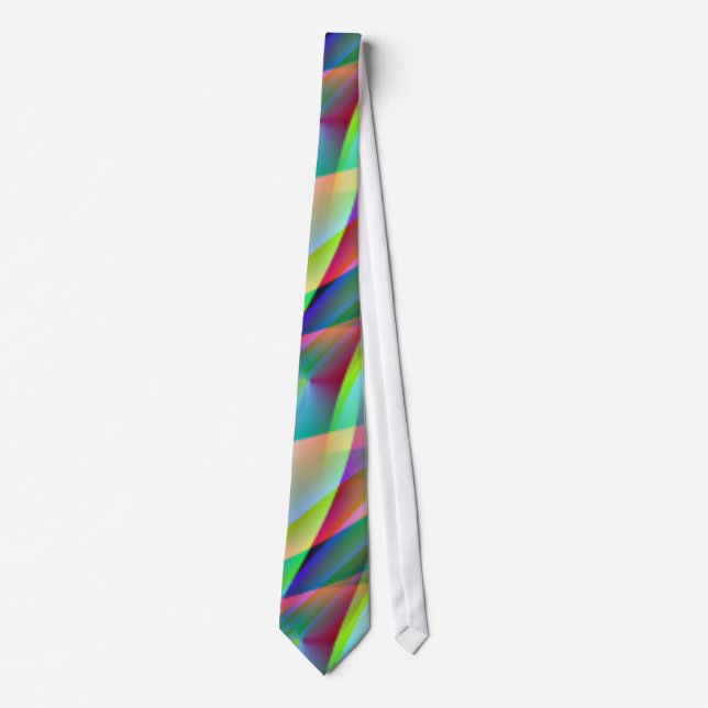 Abstract Bubbles Tie (Front)