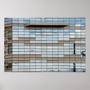 Abstract Building Facade - Las Vegas Poster