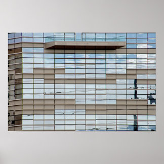 Abstract Building Facade - Las Vegas Poster