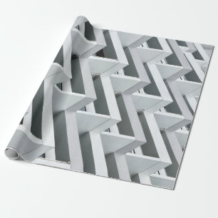 Abstract building wrapping paper