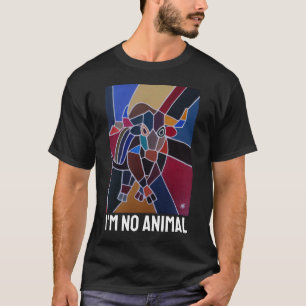 Abstract Bull Painting by Alfred Fox T-Shirt