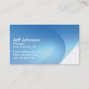 Abstract Business Card