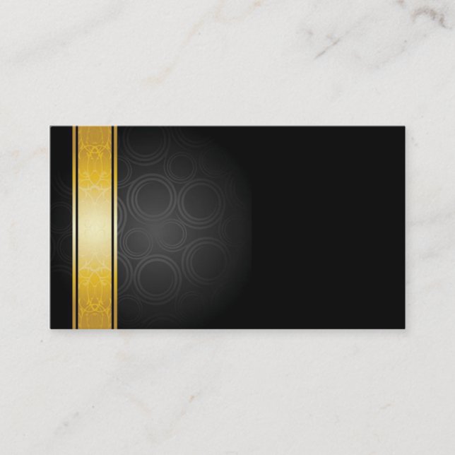 abstract business card (Front)