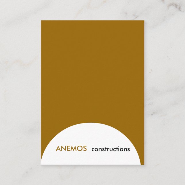 abstract business card (Front)