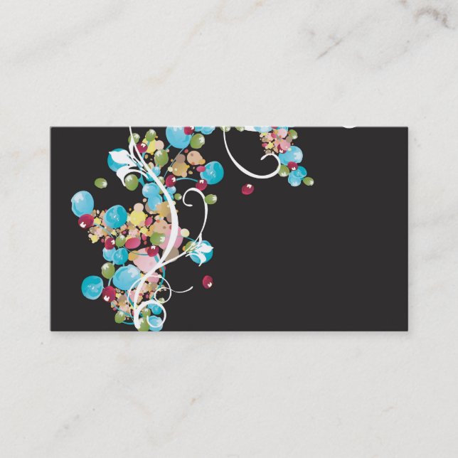 Abstract Business Card (Front)