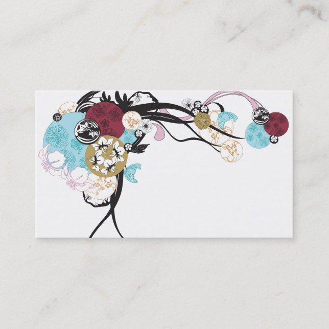 Abstract Business Card (Front)