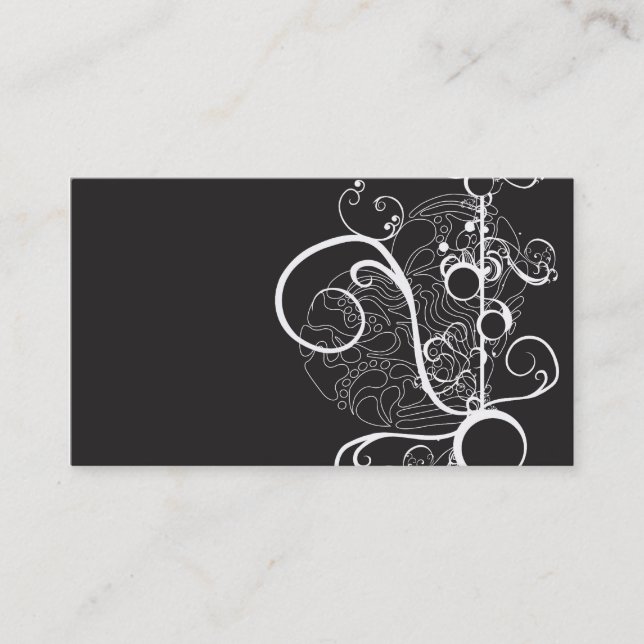 Abstract Business Card (Front)