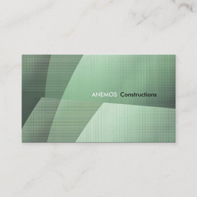 abstract business card (Front)