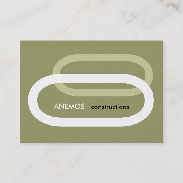 abstract business card (Front)
