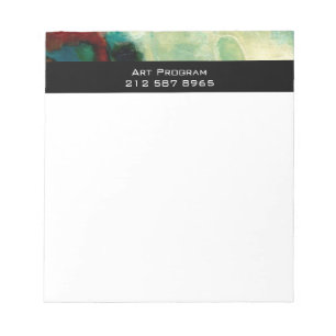abstract business Note pads