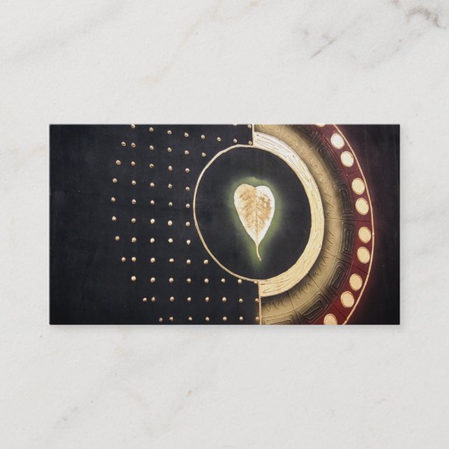 Abstract Business/Profile Card (Front)