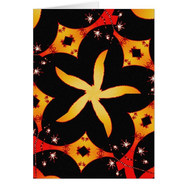 abstract-butterfly Card (Front)