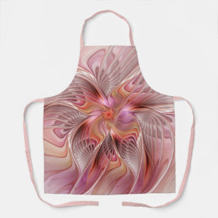 Abstract Butterfly Colourful Fantasy Fractal Art Apron