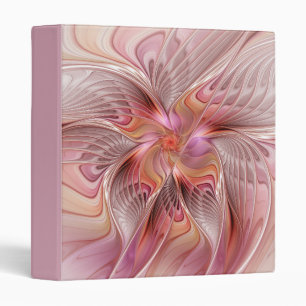 Abstract Butterfly Colourful Fantasy Fractal Art Binder