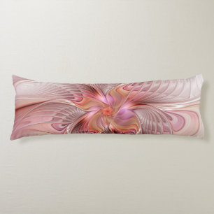 Abstract Butterfly Colourful Fantasy Fractal Art Body Pillow